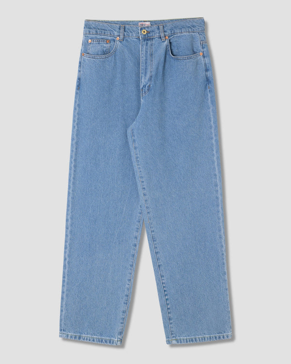 Pantalón Wide 5 - Mid Stone Denim