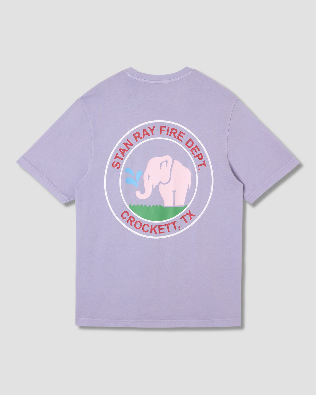 T-Shirt Fire Dept - Cosmic Purple