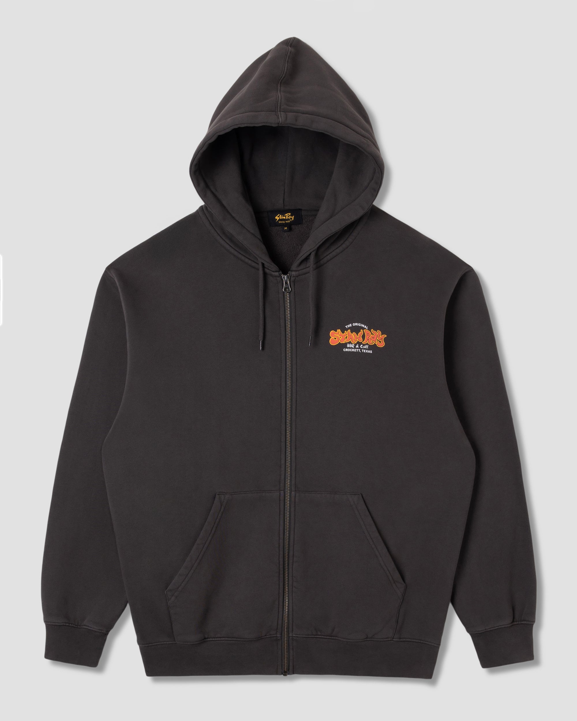 Sweat Zippé BBQ - Raven Black