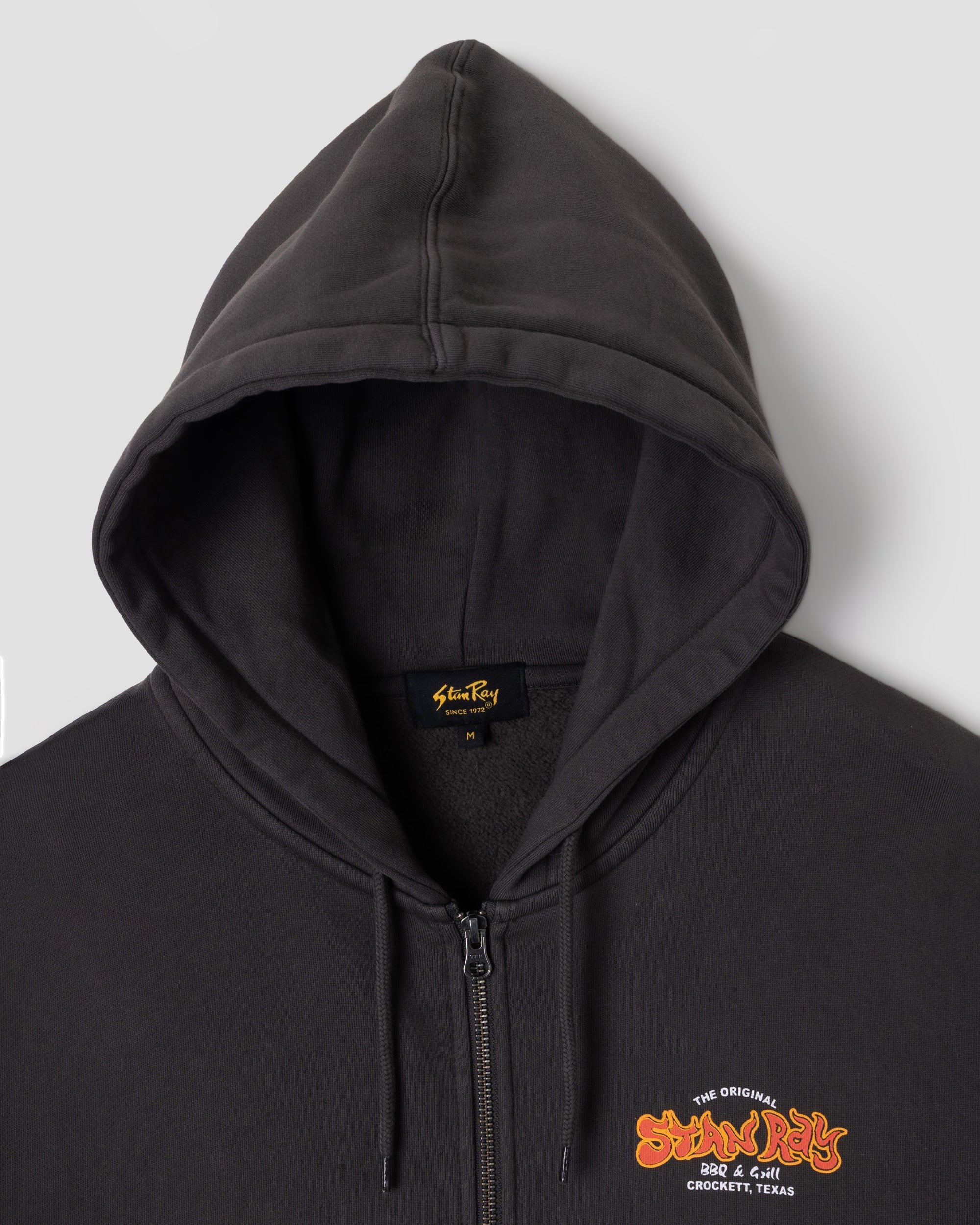 Sweat Zippé BBQ - Raven Black