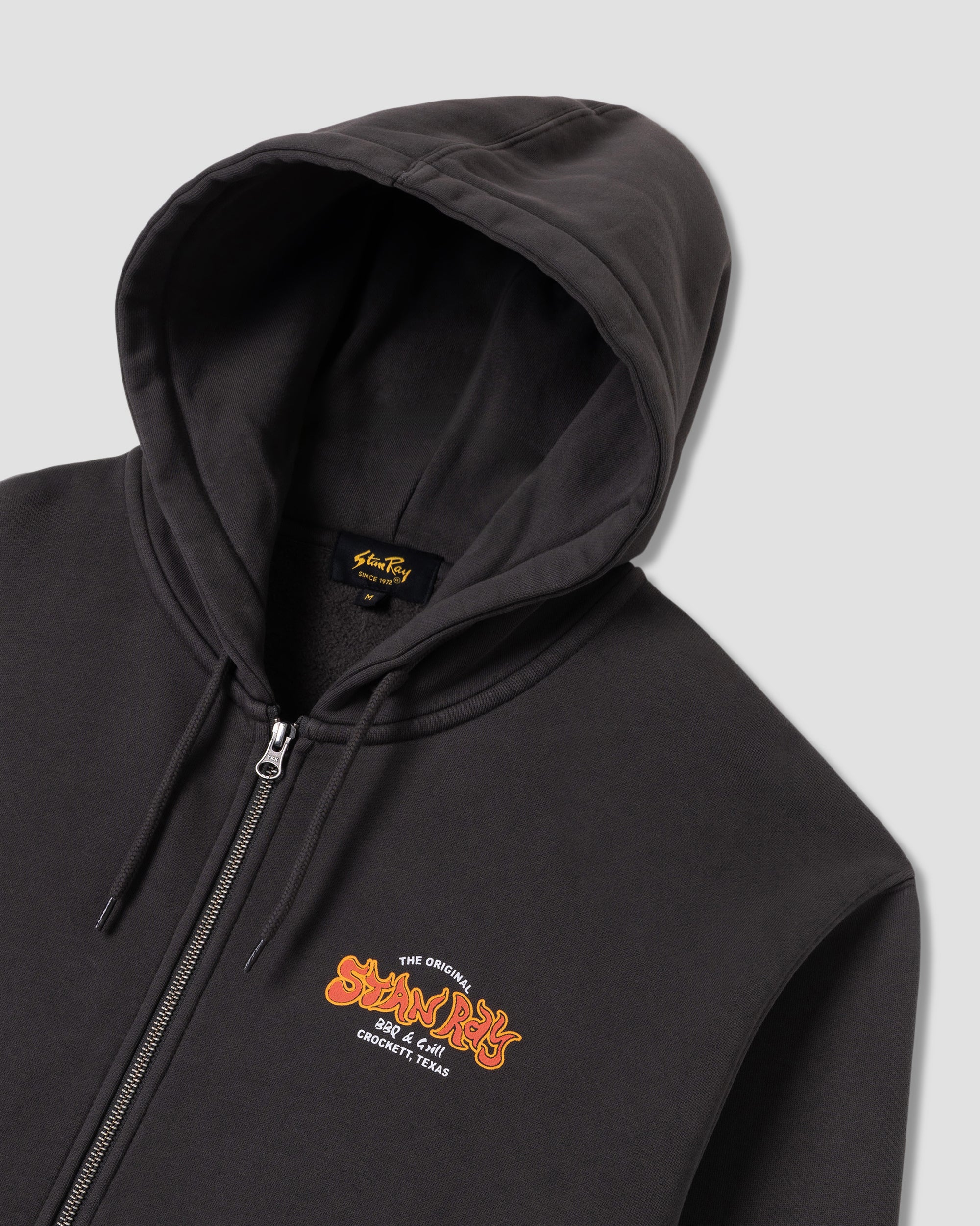 Sweat Zippé BBQ - Raven Black