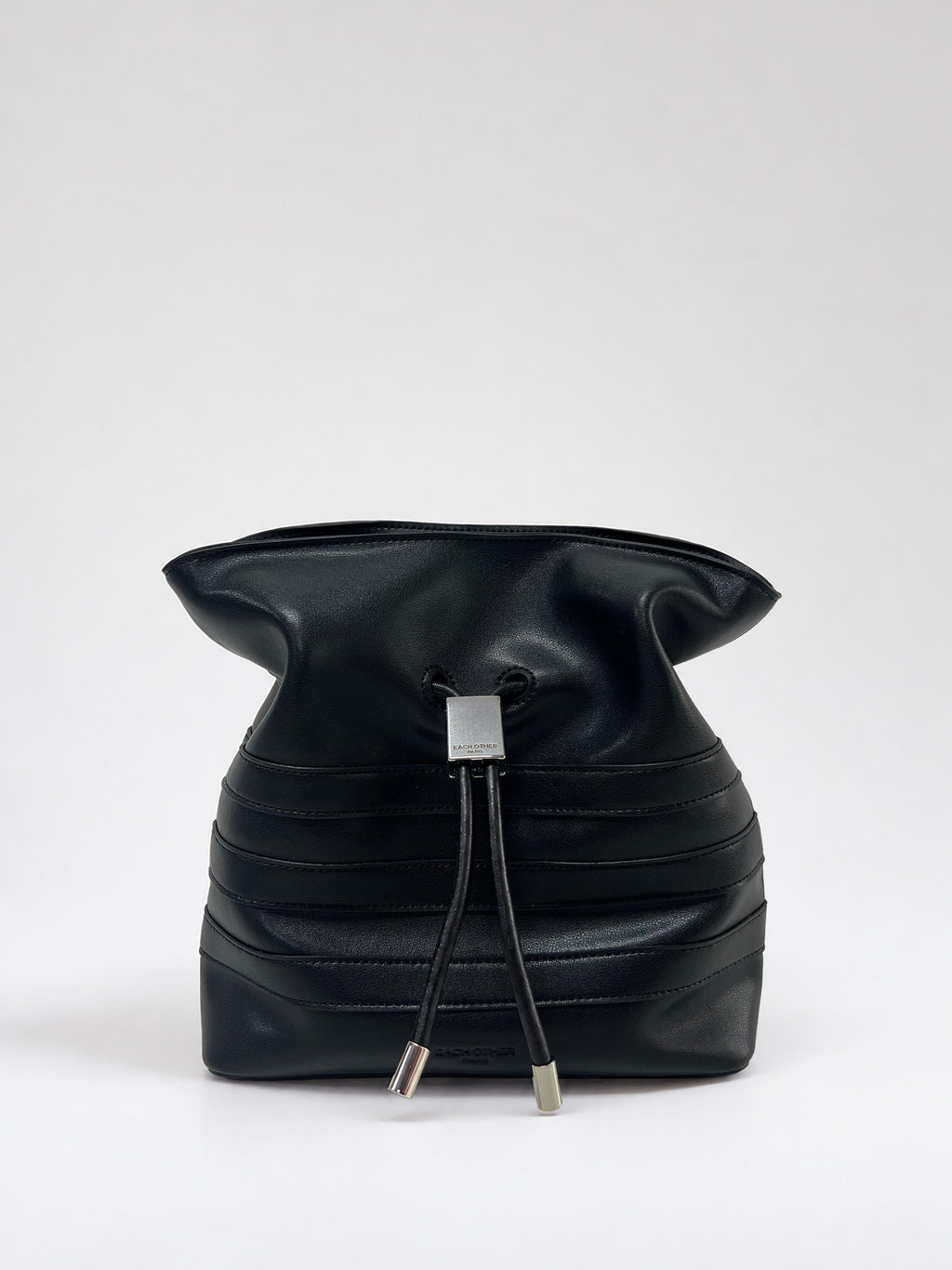 Mini Pochette En Cuir - Noir
