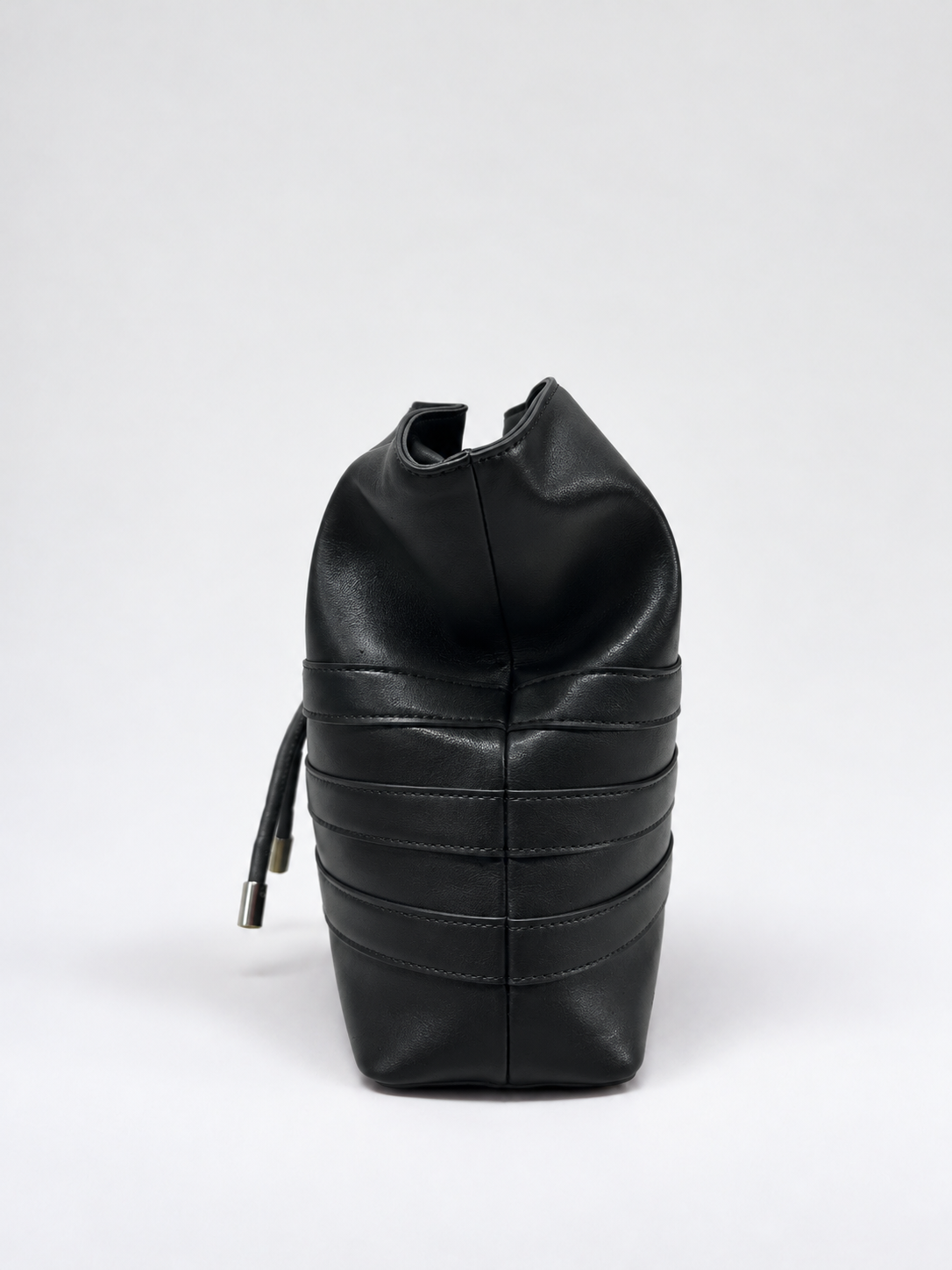 Mini Pochette En Cuir - Noir