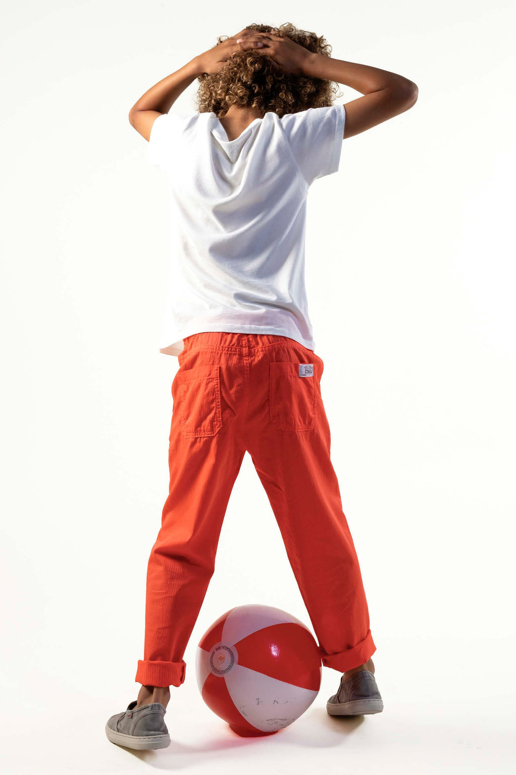 Boy's Trousers - Mustang - Tangerine