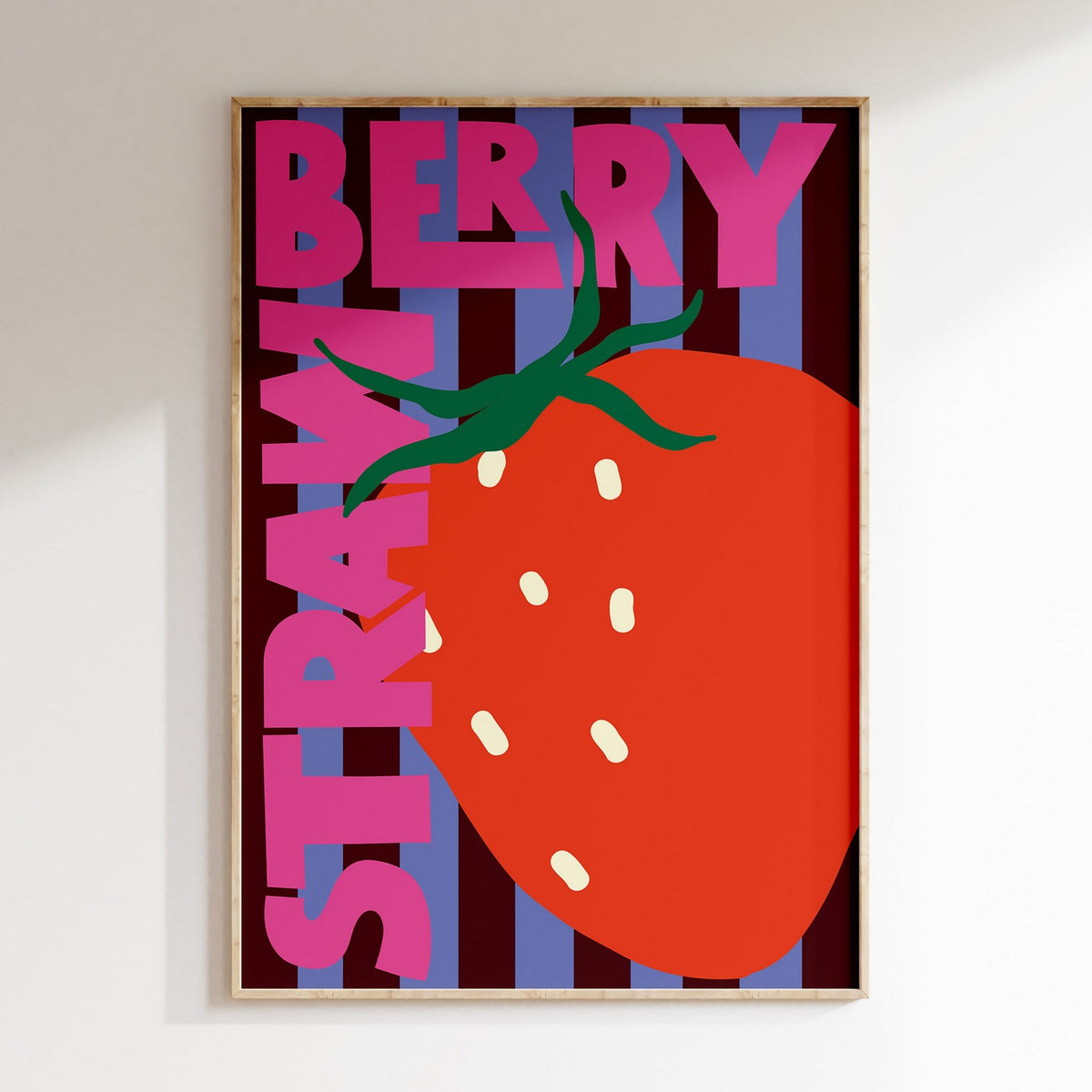 Kitchen - Affiche Strawberry Raye - Multi