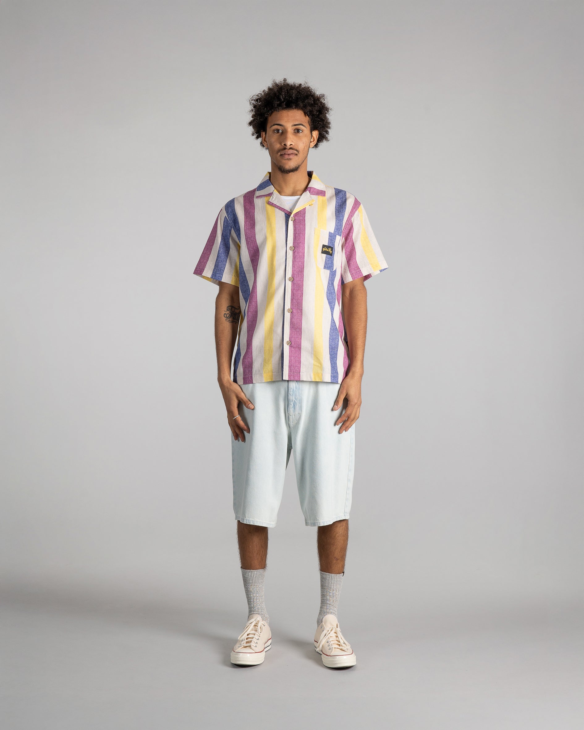Camisa Tour - Rayas múltiples