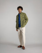 Chaqueta Coverall - Olive Poplin