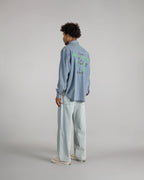 Chemise Western - Stonewashed Denim