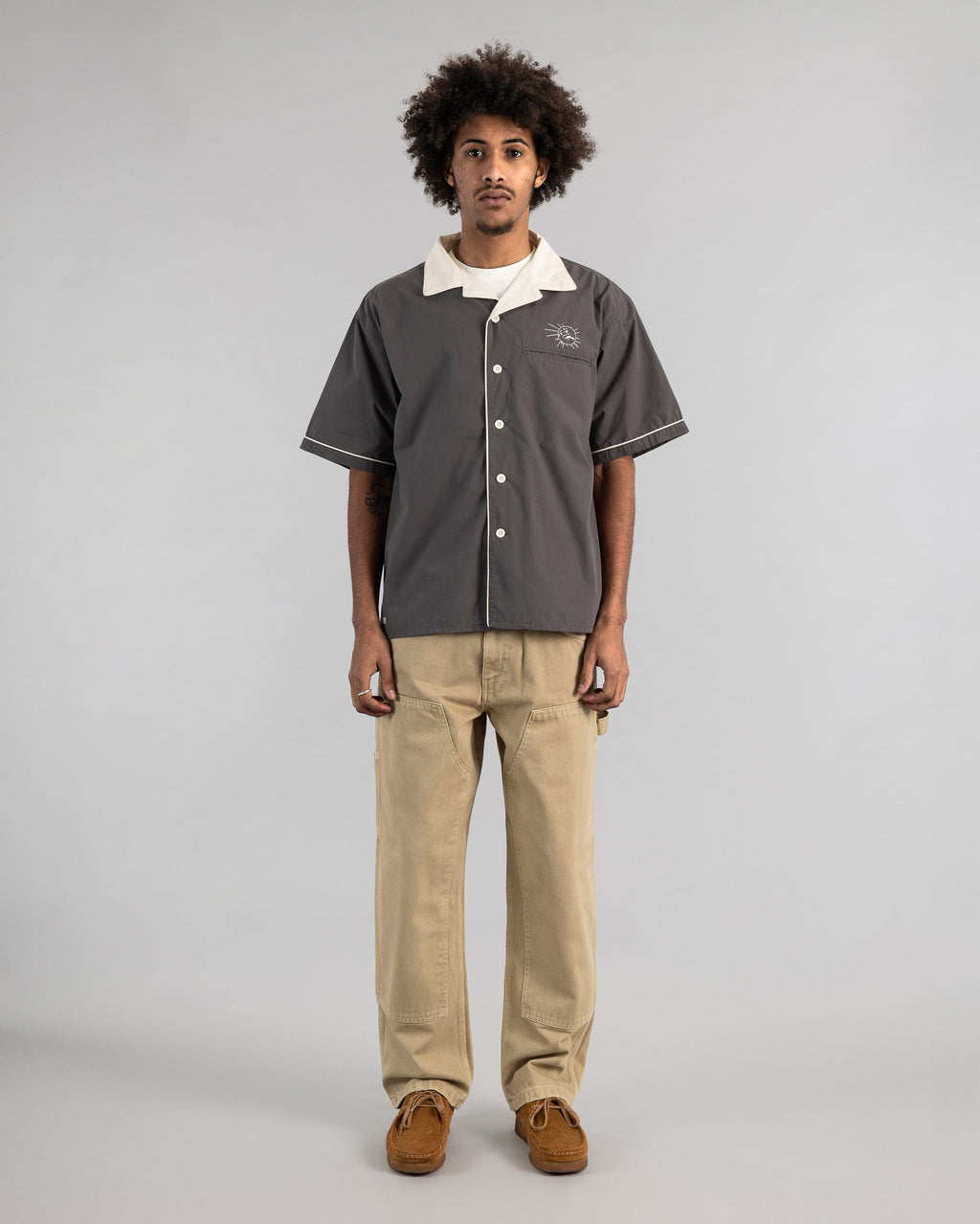 Camisa Bowling - Raven Black
