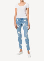 Stella Mc Cartney - Pantalón The Skinny Ankle Grazer - Classic Blue - Mujer