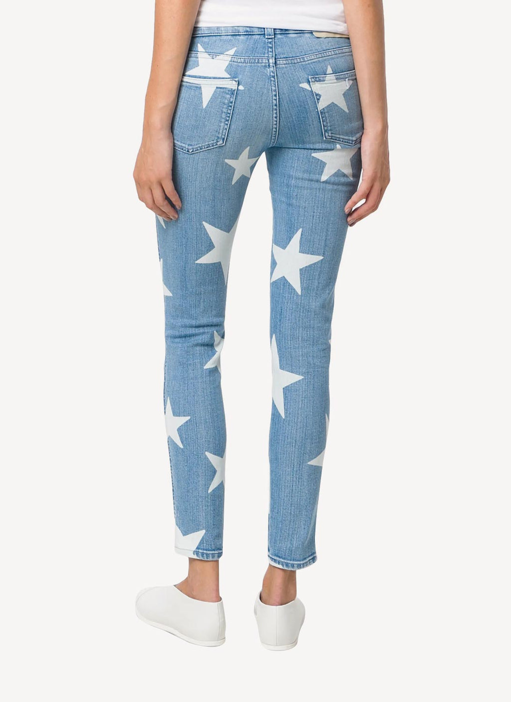 Stella Mc Cartney - Pantalón The Skinny Ankle Grazer - Classic Blue - Mujer