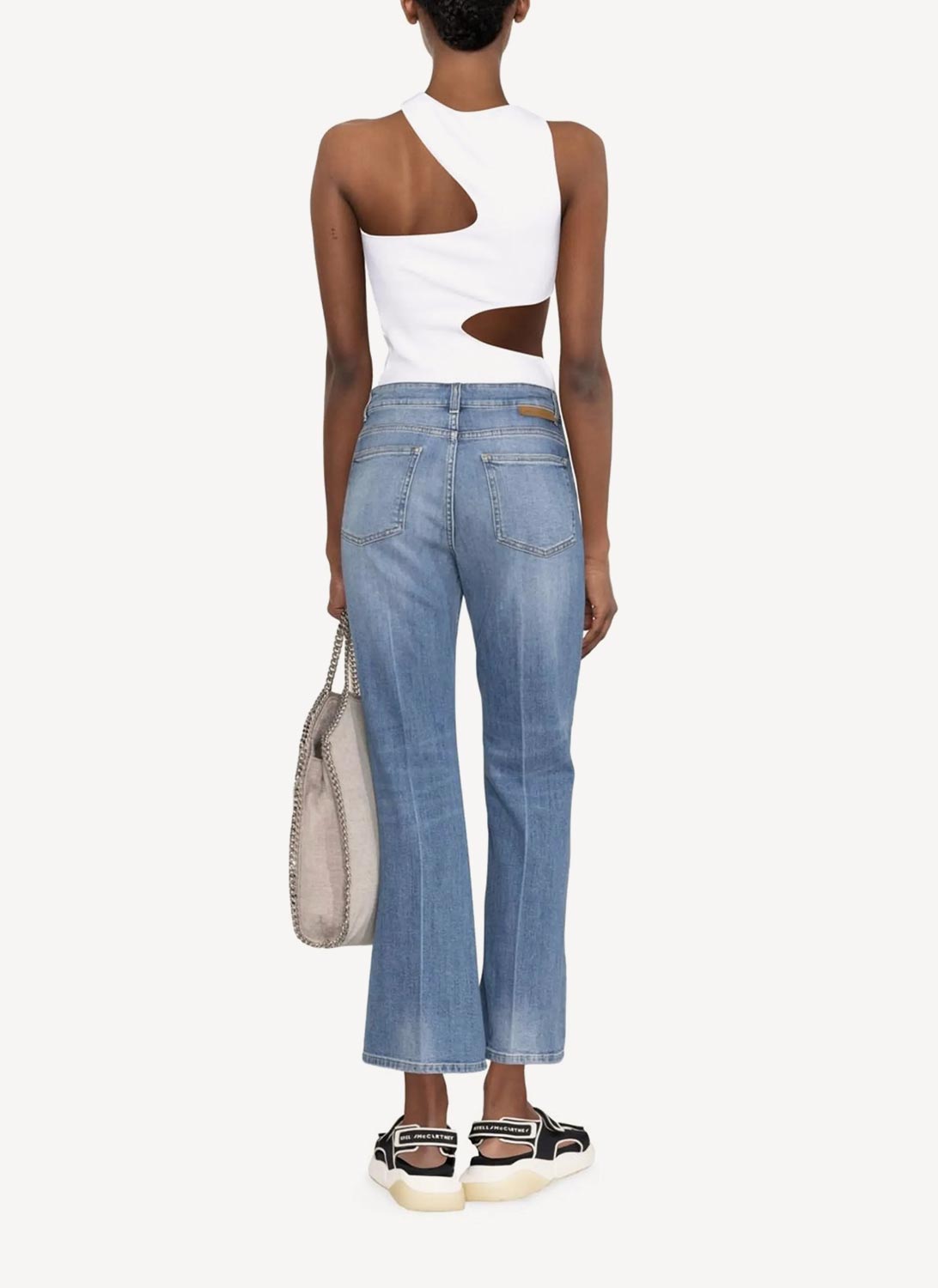 Eco Org Salt&Pepper Skinny - Light Blue Denim - Women