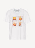 Stella Mc Cartney - T-Shirt Man Tangerine - Pure White - Women