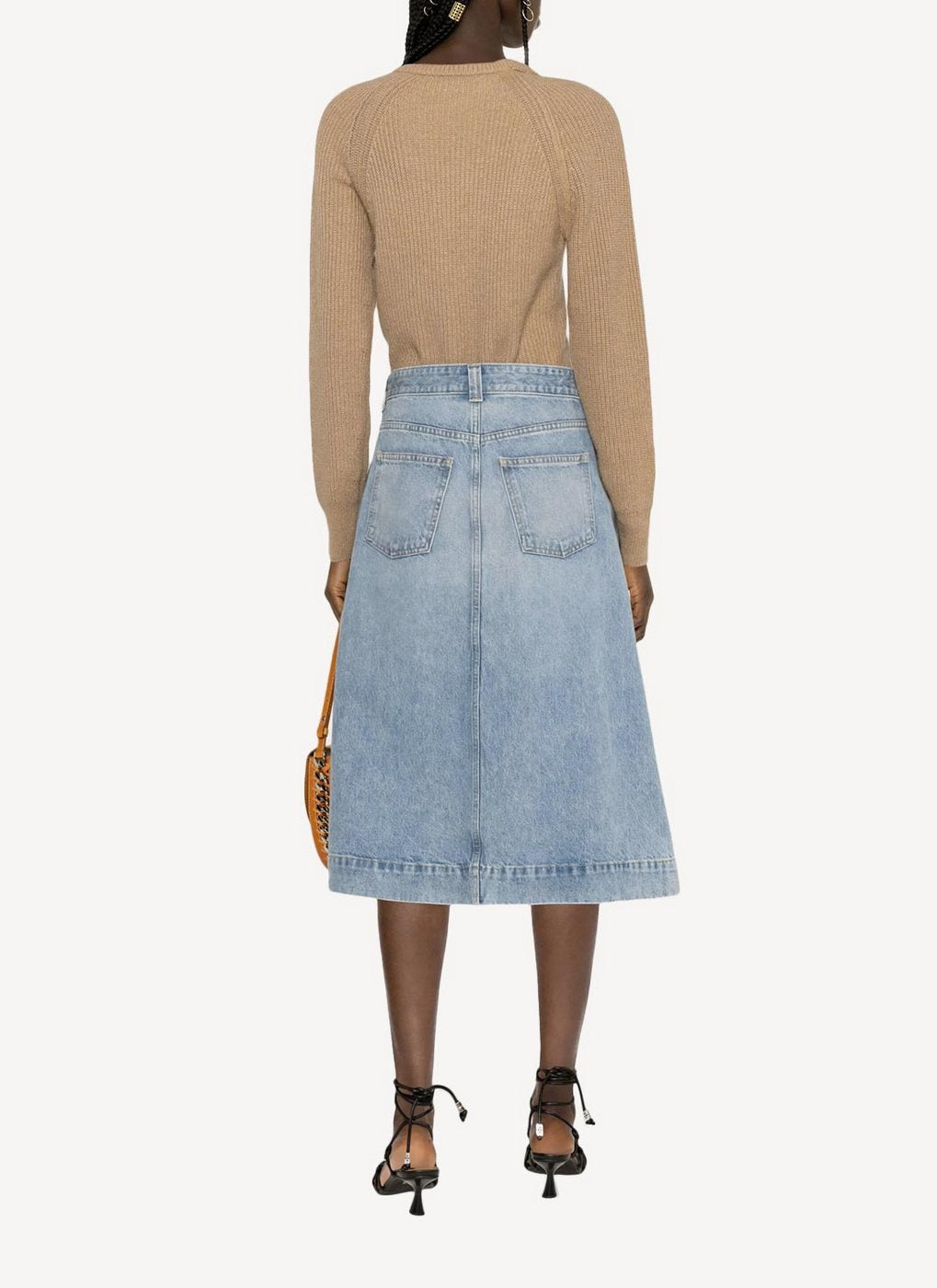Graphic Bi-Colour Jumper - Oat - Women