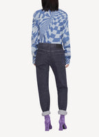 Optical Laser Blue Wash Shirt - Vintage Blue - Men