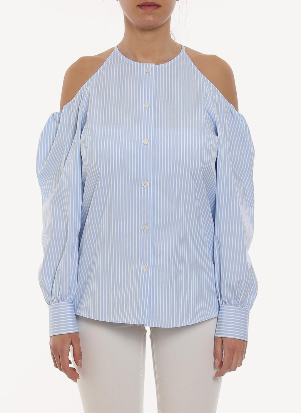 Camisa - Azul claro - Mujer