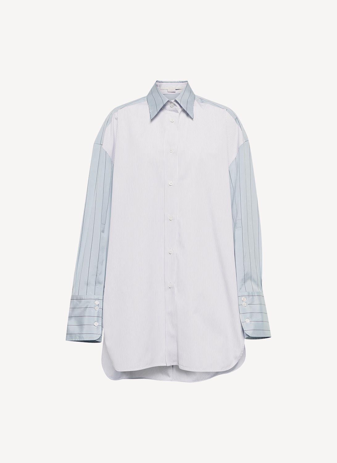Stella Mc Cartney - Camisa Shirt - White/Blue - Mujer