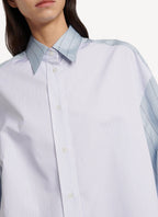 Stella Mc Cartney - Camisa Shirt - White/Blue - Mujer