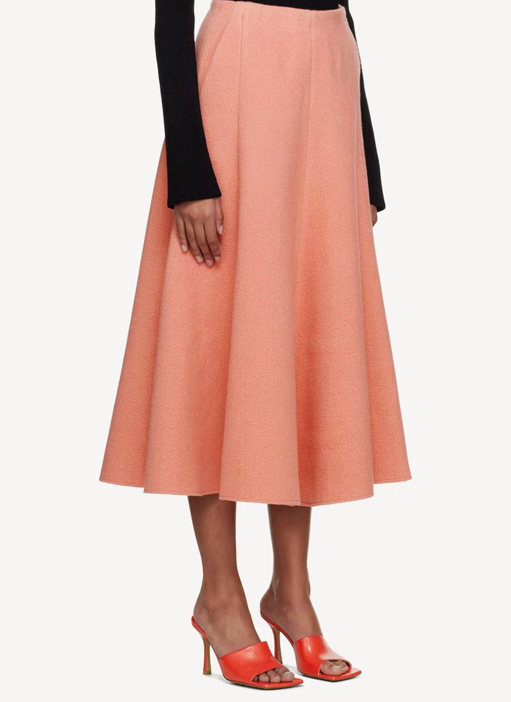 Tailored Skirt - Caramel - Women