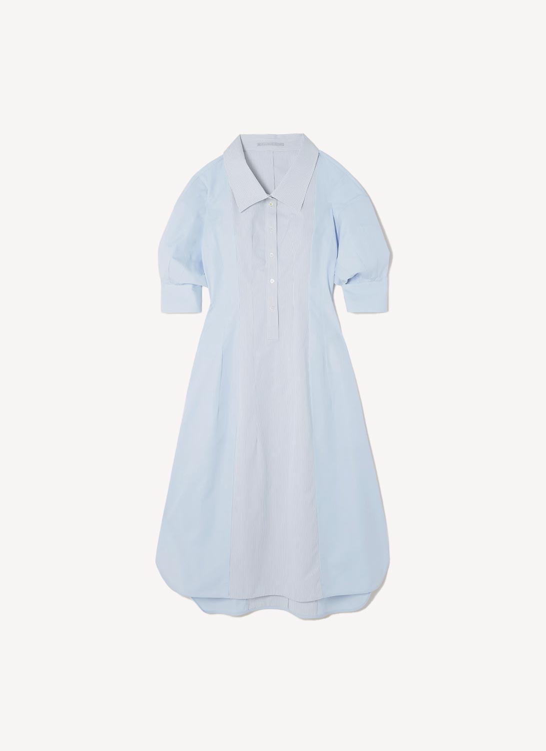 Dress - White/Blue - Mujer