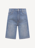 Stella Mc Cartney - Ready-To-W Salt & Pepper Logo Laser Deni - Medium Blue - Women