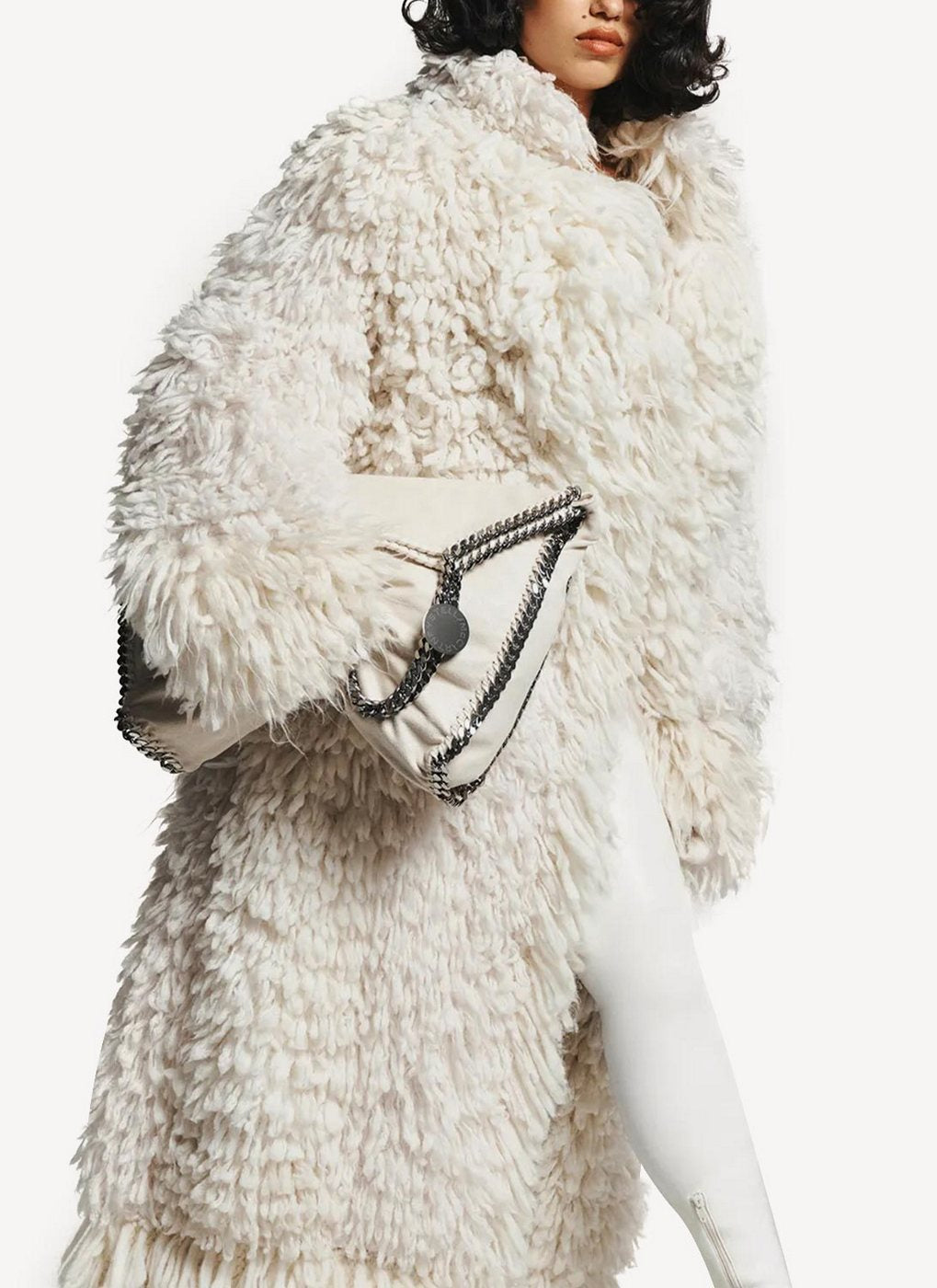 Pull Airy Alpaca Texture Knit - Natural - Femme