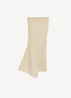 Jupe Elevated Cotton Rib Knit - Cream - Femme