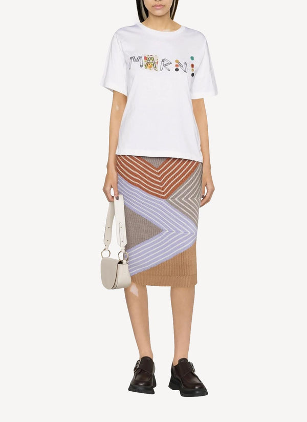 Stella By Stella 3D Stripes Skirt - Multicolour - Women