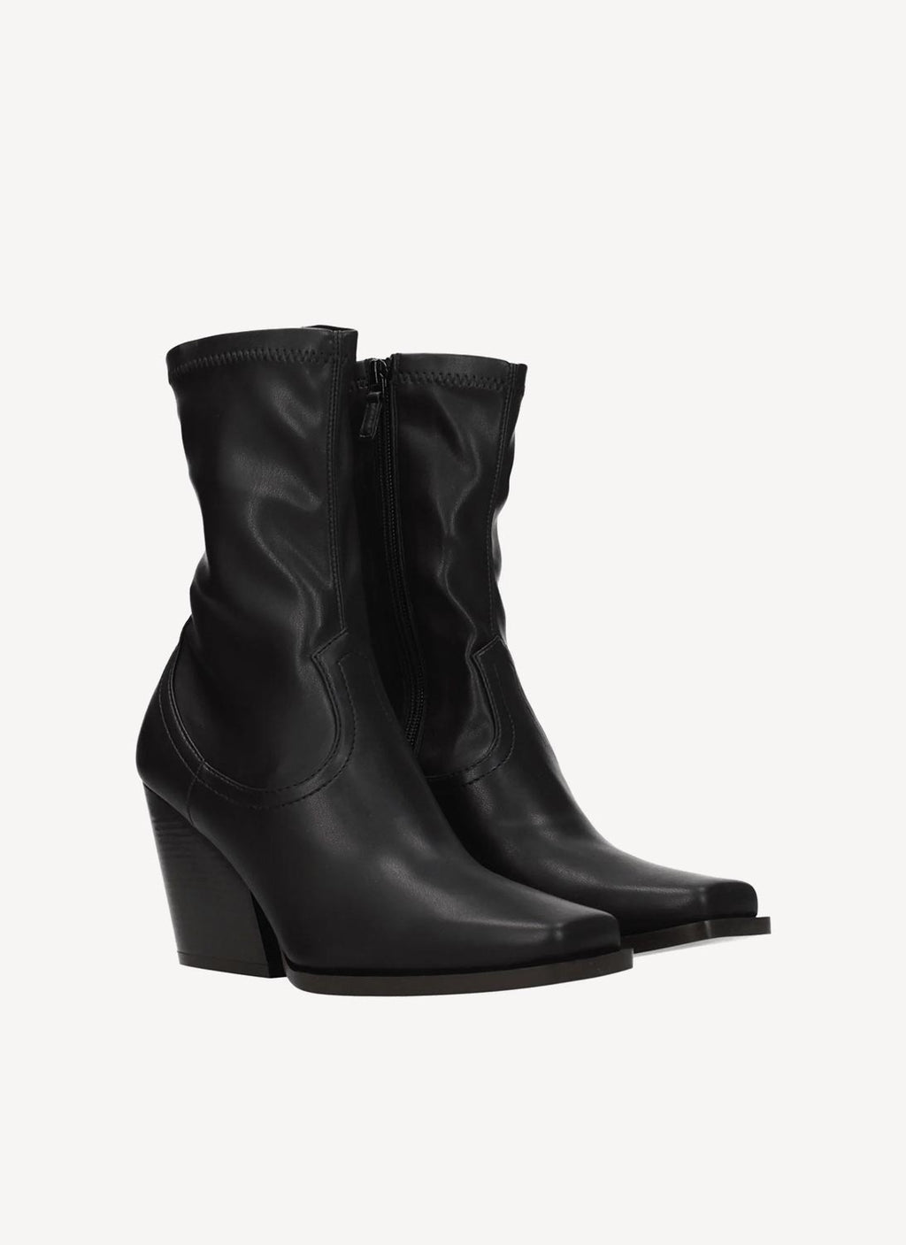 Stella Mc Cartney - Chaussures Cowboy Stretch Alter Mat - Black - Femme