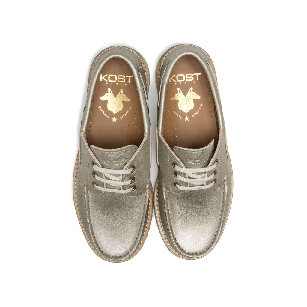 Scarpe da barca Stone F S - Oro