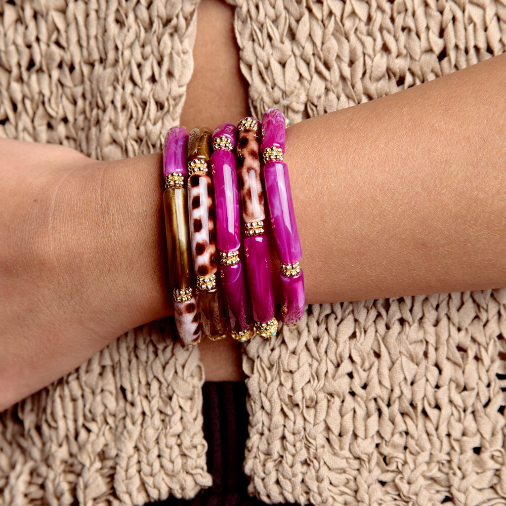 Pulsera Juhu - Monochrome Grenat