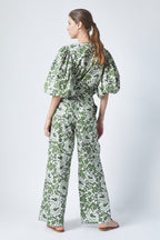 Top Peggy - Green Bloom - Femme