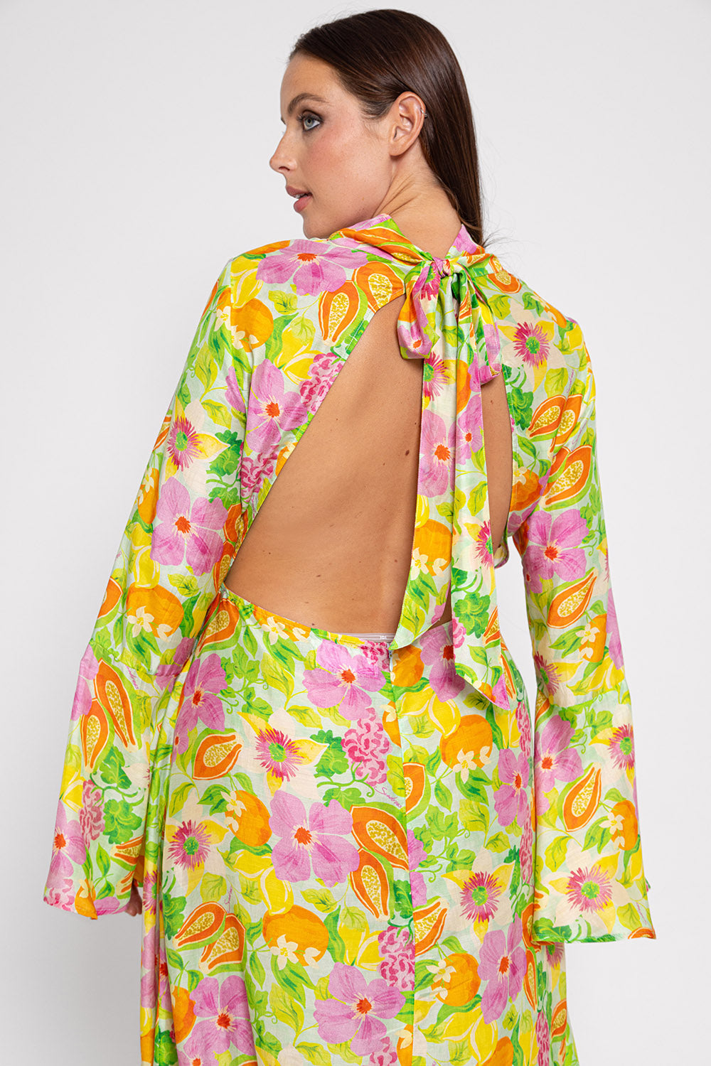 Robe Longue Fleur