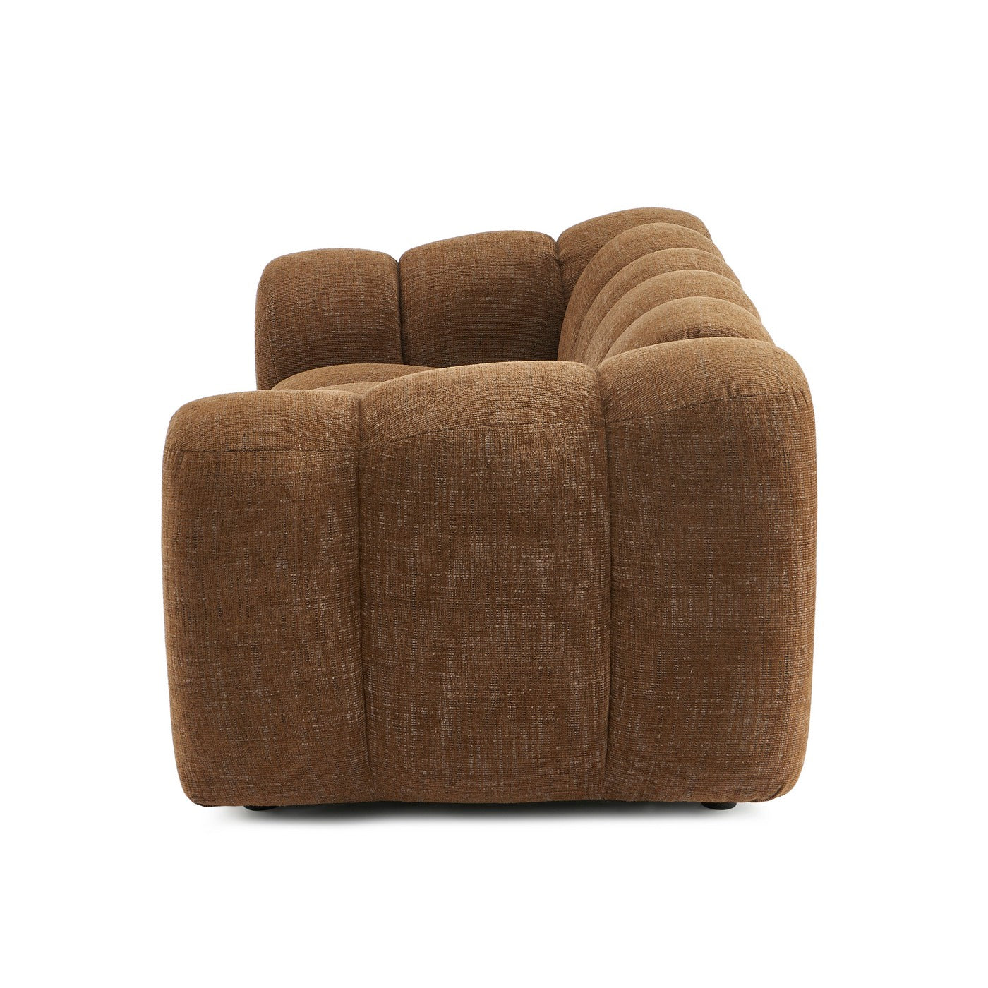 Sunny - Canapé 2 Places - Tweed - Marron