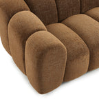 Sunny - Canapé 2 Places - Tweed - Marron