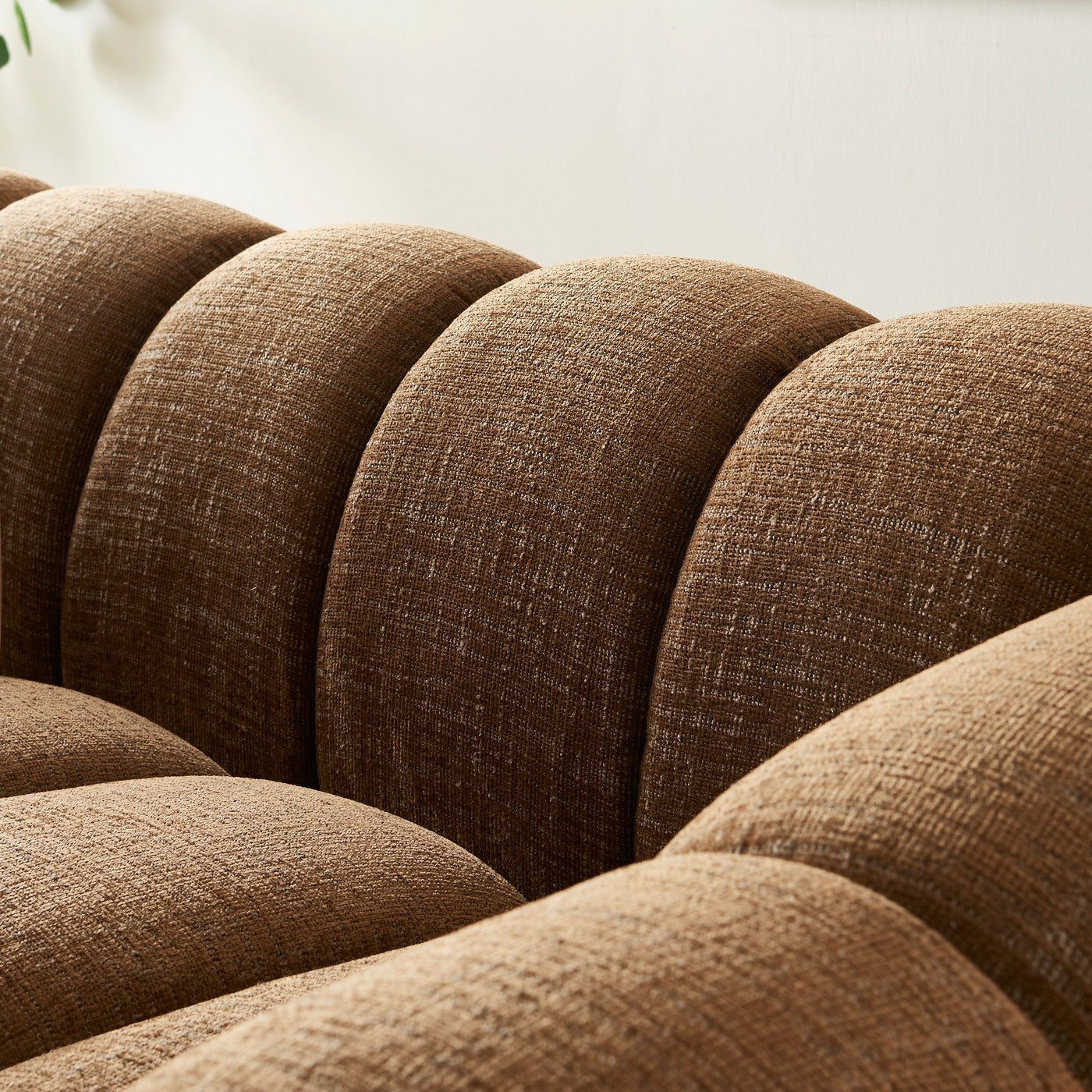 Sunny - Canapé 2 Places - Tweed - Marron
