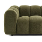 Sunny - Canapé 2 Places - Tissu Tweed - Vert