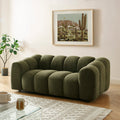 Sunny - Canapé 2 Places - Tissu Tweed - Vert