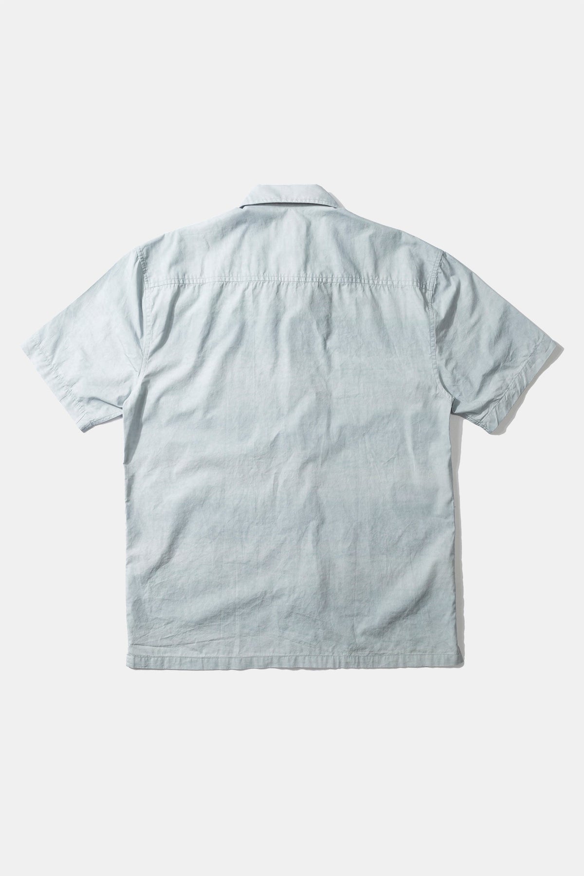 Sunset Postcard Light Blue Short-Sleeved Shirt