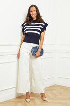 Sleeveless Sweater - Navy