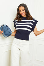 Sleeveless Sweater - Navy