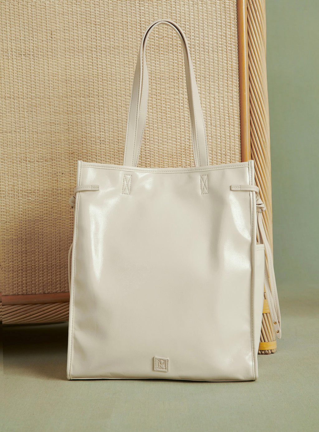 Bolso Tote Suzy Vernis - Crudo