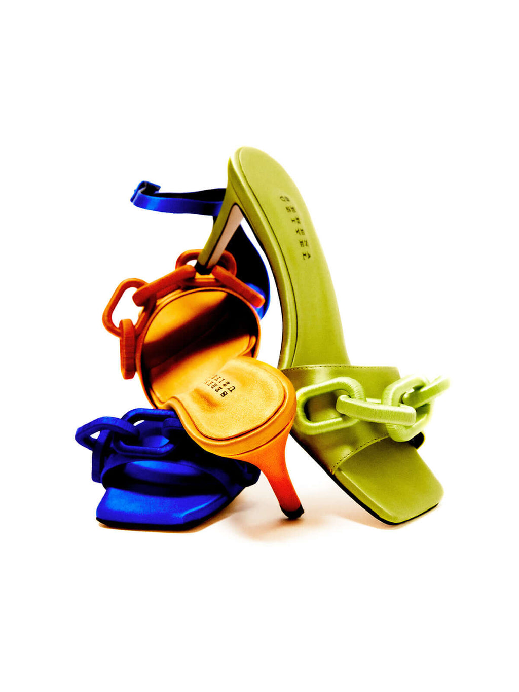 Catena Tangerine High-Heel Sandal
