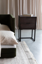 Webster - Side Table - Teak - Brown