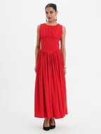 Vestido Nora - Rojo