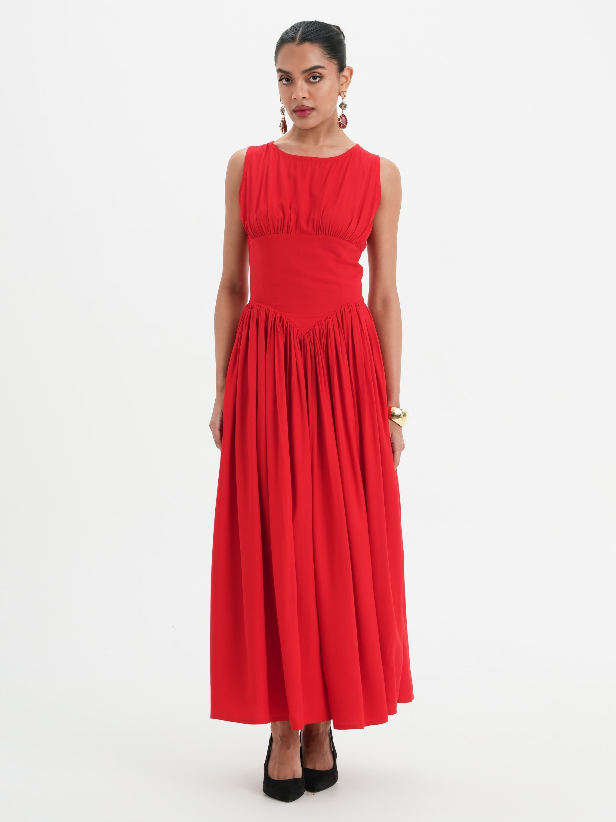Vestido Nora - Rojo
