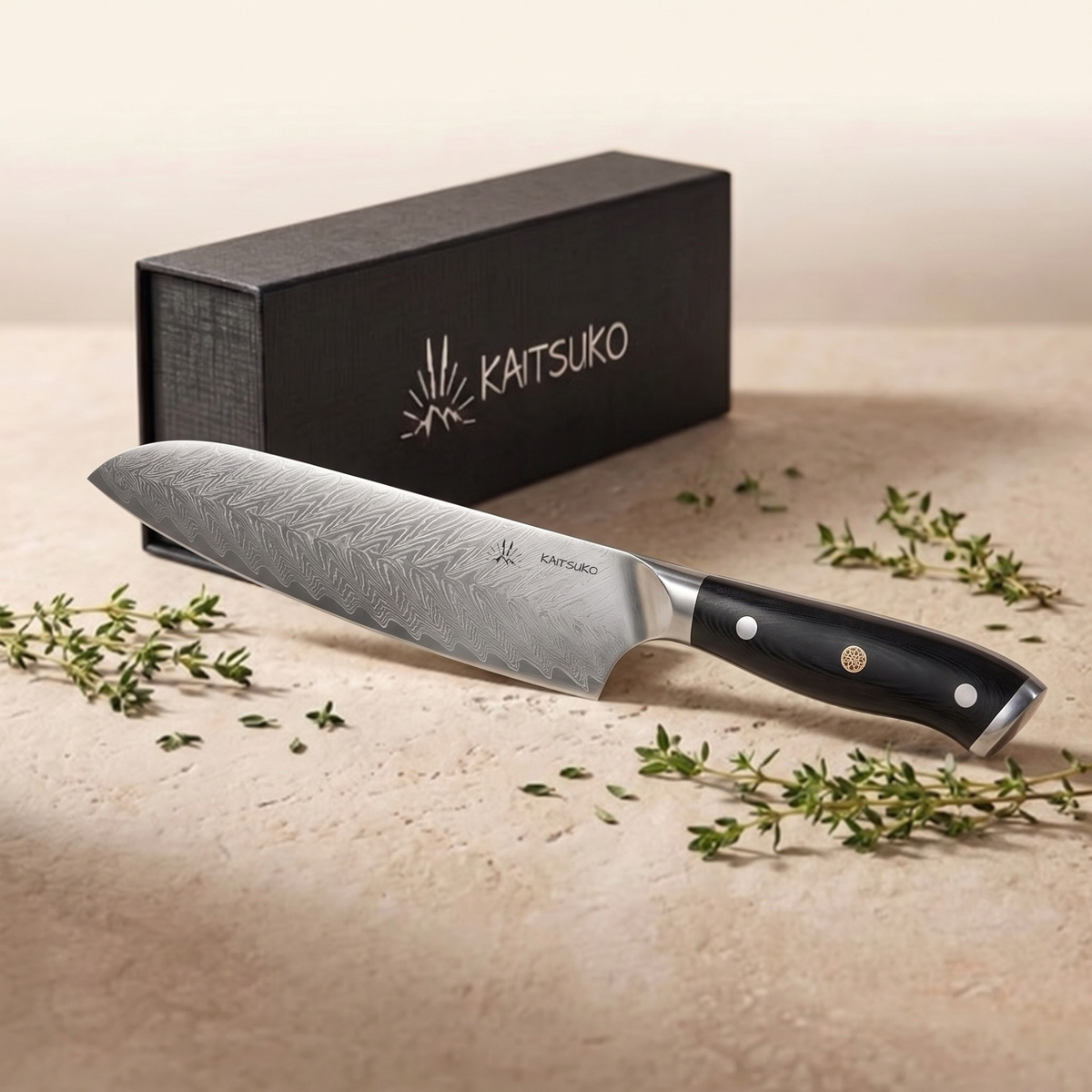 Nóż Santoku - Yakumoto