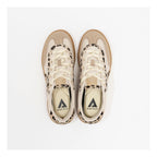 Zapatillas deportivas Swing color canela y leopardo