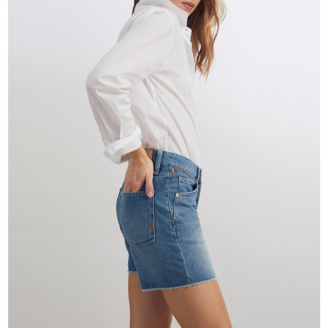 Short Swan - Denim V-350 - Femme