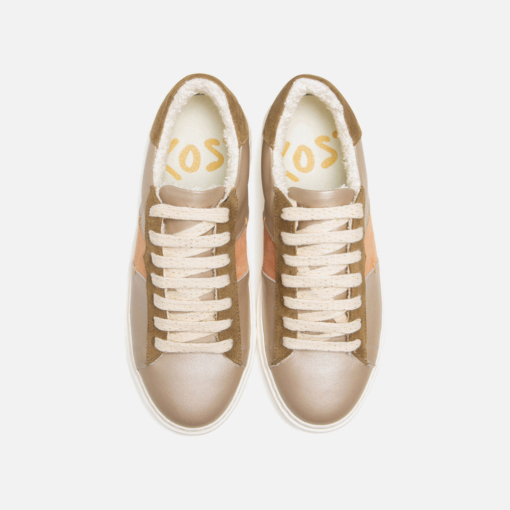 Sneakers Swanky F Fb - Beige/Taupe/Perzik